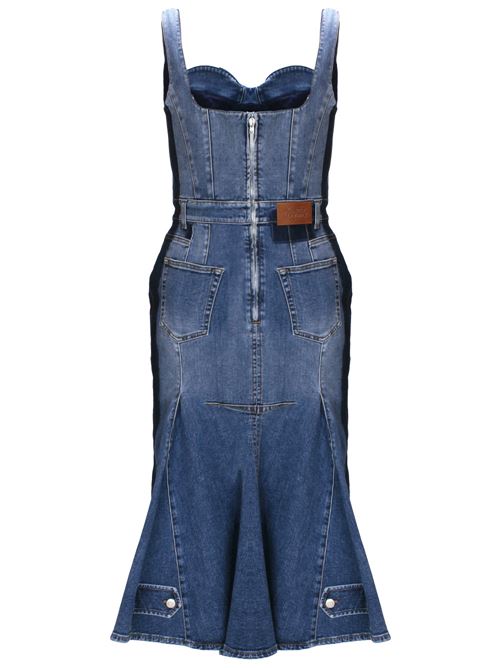 Women's denim dress. Alexander McQueen | 780557QMACL4109